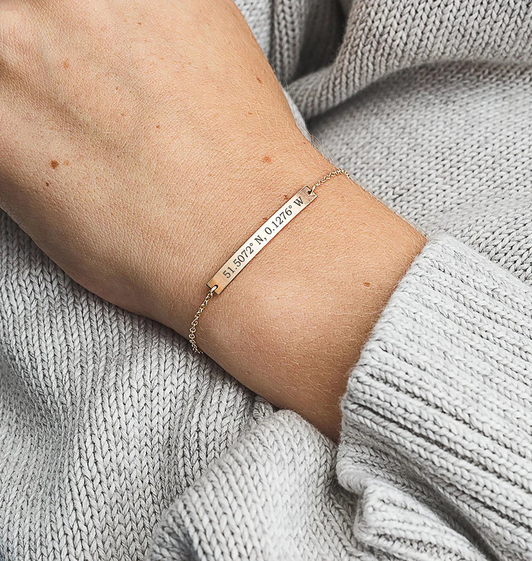 Silver Custom Bracelet (Dates)