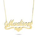 Gold Plated Necklace (Custom Name)